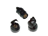 Вилка МТЗ ПС-300 + розетка в сборе пластик