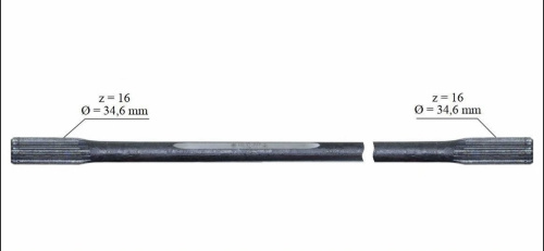 Вал Т-150 151.37.397 привода ВОМ колесный ТАРА