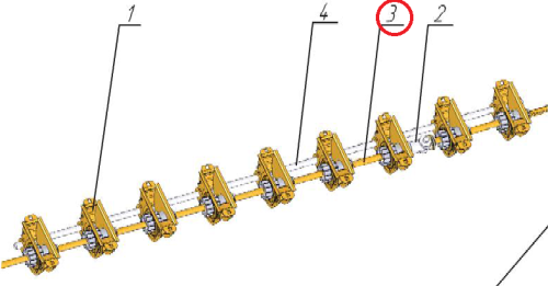 Вал  СКП 01.13.203
