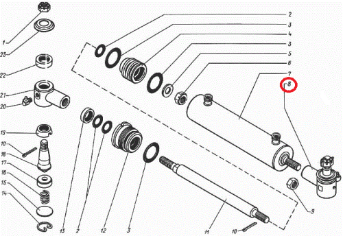 Наконечник Енисей ГА 25050